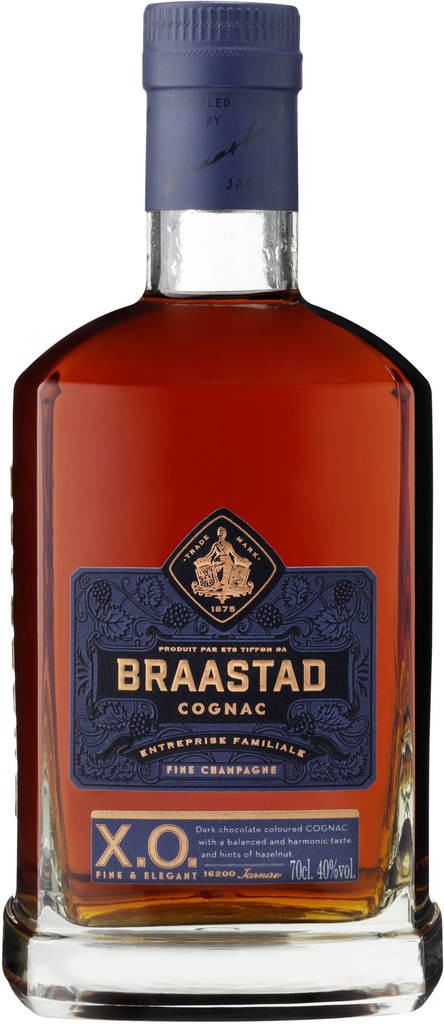 Braastad Cognac XO 40% vol Ets Tiffon SA 