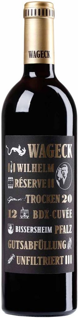 Cuvée Wilhelm Réserve trocken QbA der Pfalz 2017 Weingut Wageck Pfaffmann GbR 