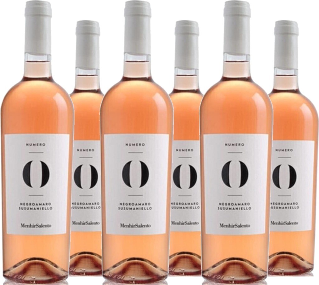 6er Vorteilspaket Rosato Negroamaro Susumaniello N Zero IGT