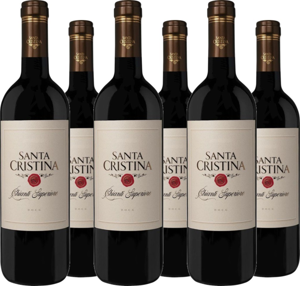 6er Vorteilspaket Santa Cristina Chianti Superiore DOCG