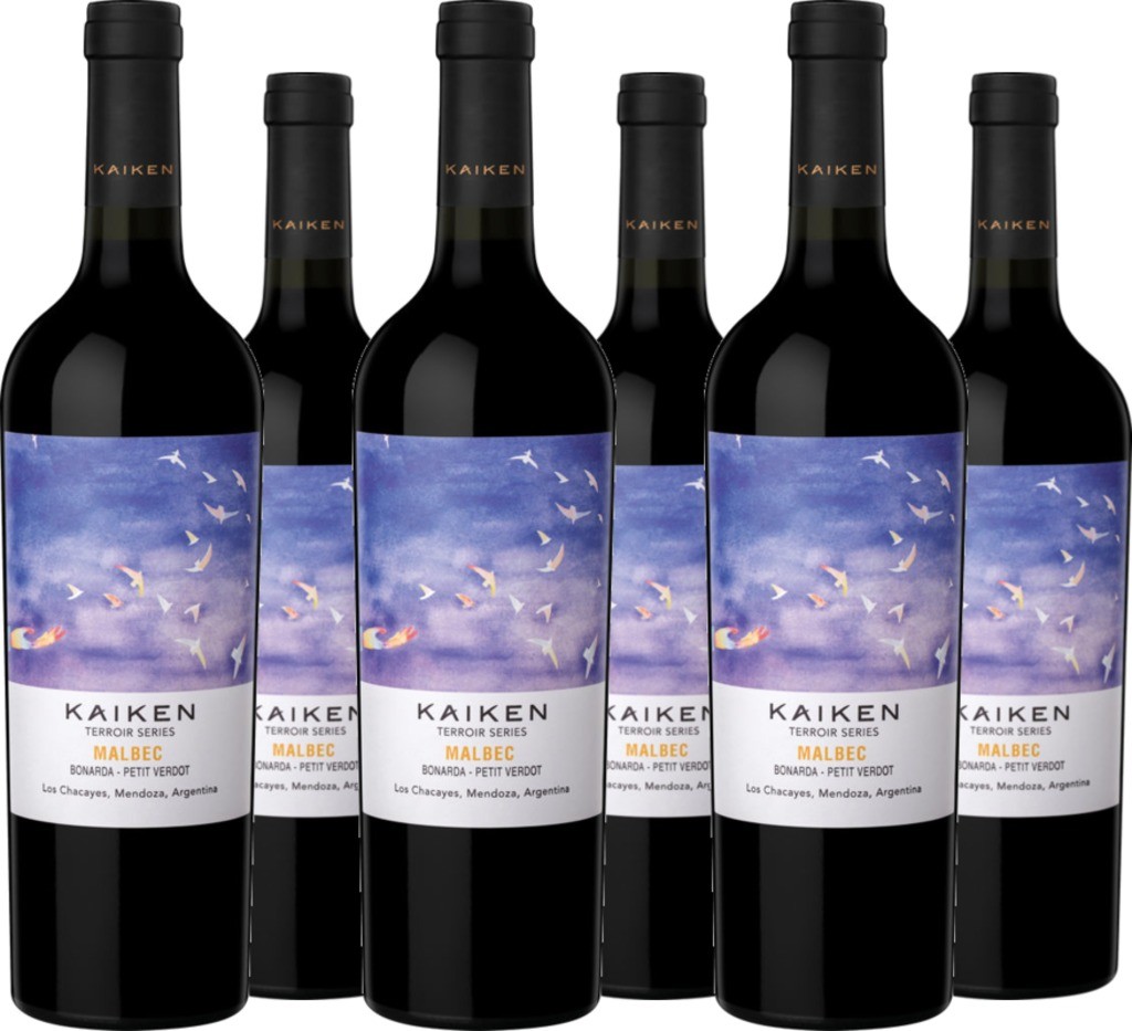 6er Vorteilspaket Kaiken Terroir Series Corte Malbec