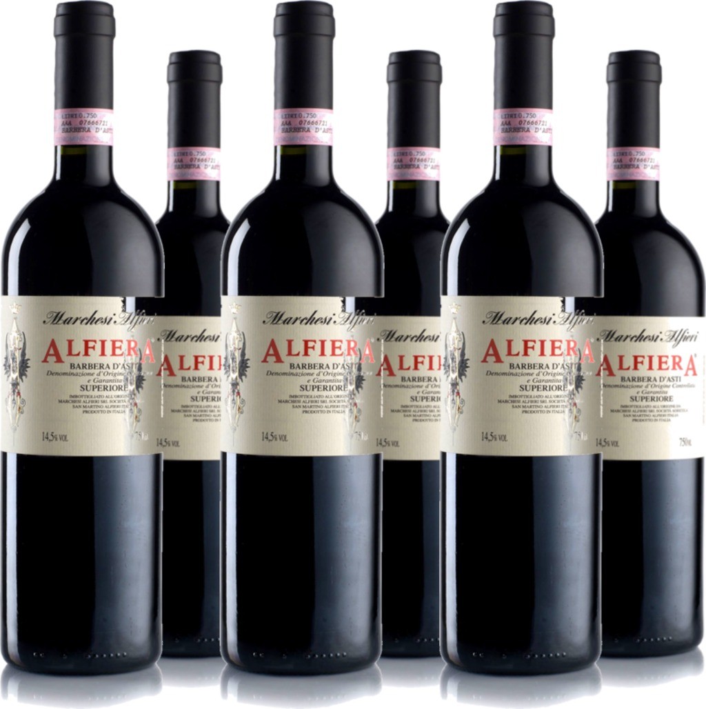 6er Vorteilspaket Alfiera Barbera d'Asti Superiore DOC