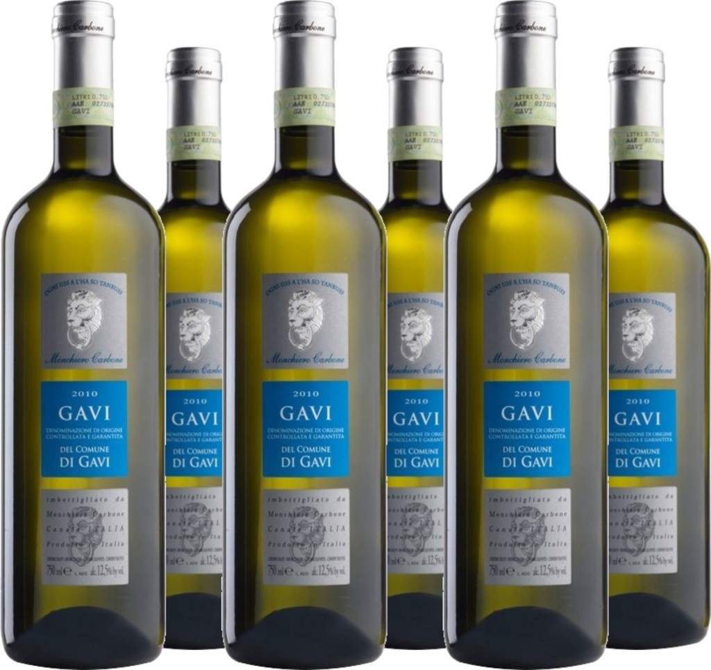 6er Vorteilspaket Gavi del Commune di Gavi DOCG