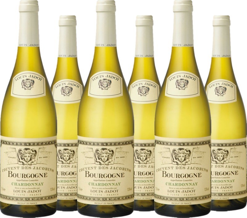 6er Vorteilspaket Bourgogne Blanc Chardonnay AOC Couvent des Jacobins