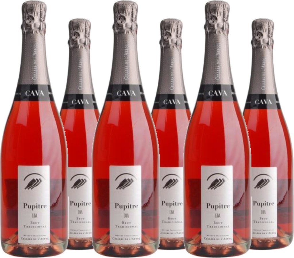 6er Vorteilspaket Pupitre Rosé Cava DO