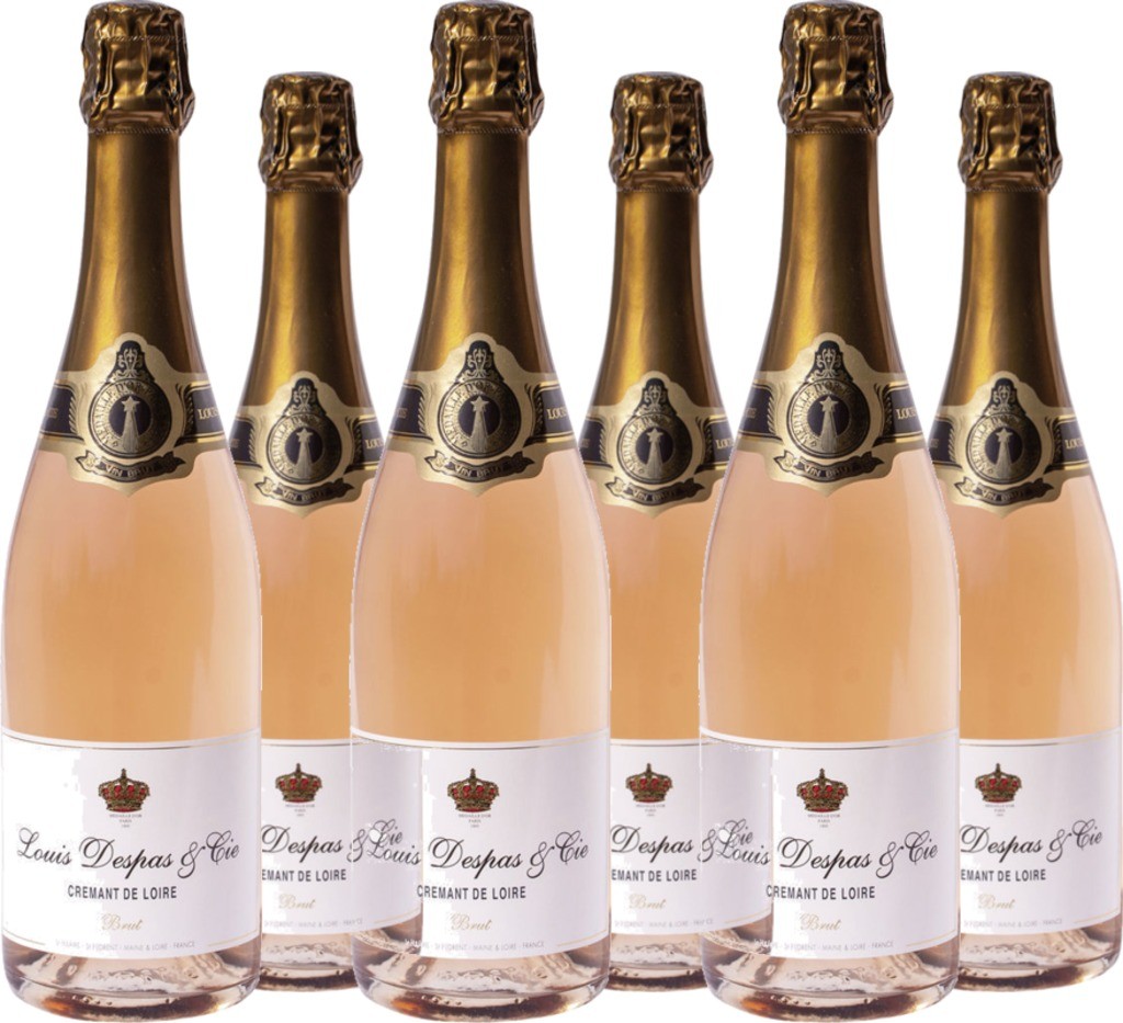 6er Vorteilspaket Crémant de Loire Rosé