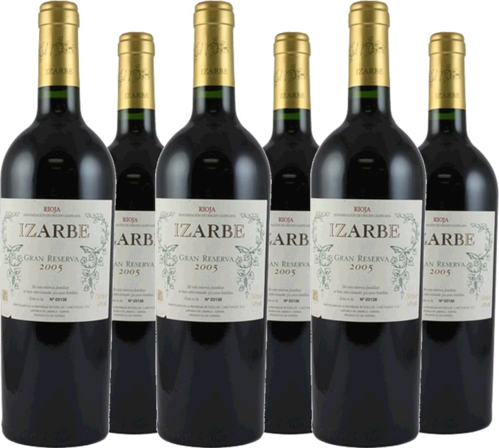 6er Vorteilspaket Izarbe Gran Reserva DO