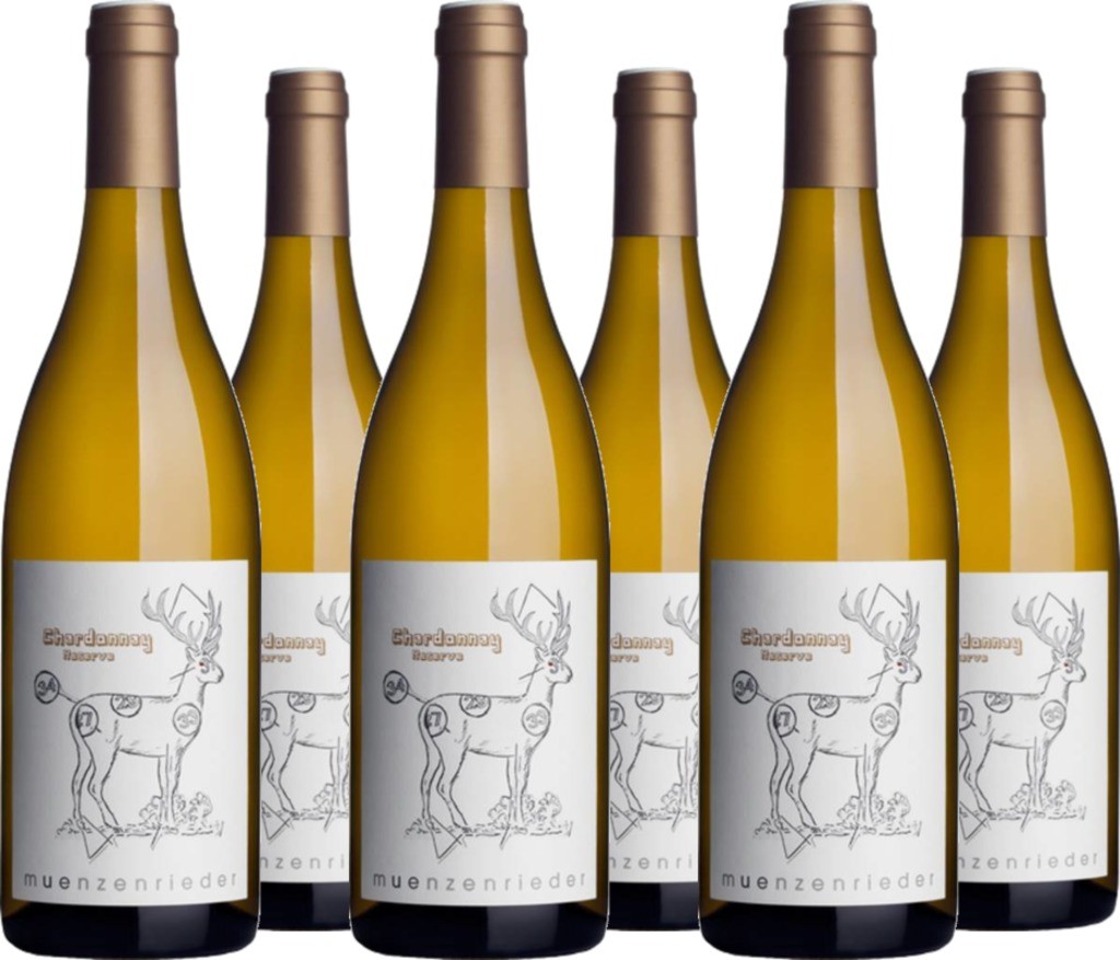 6er Vorteilspaket Chardonnay Reserve QUW Münzenrieder