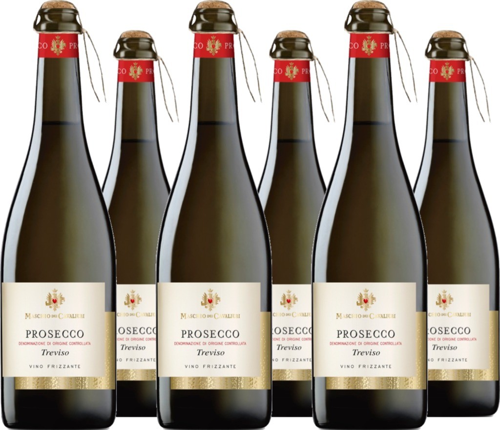 6er Vorteilspaket Prosecco Frizzante Maschio dei Cavalieri Treviso DOC