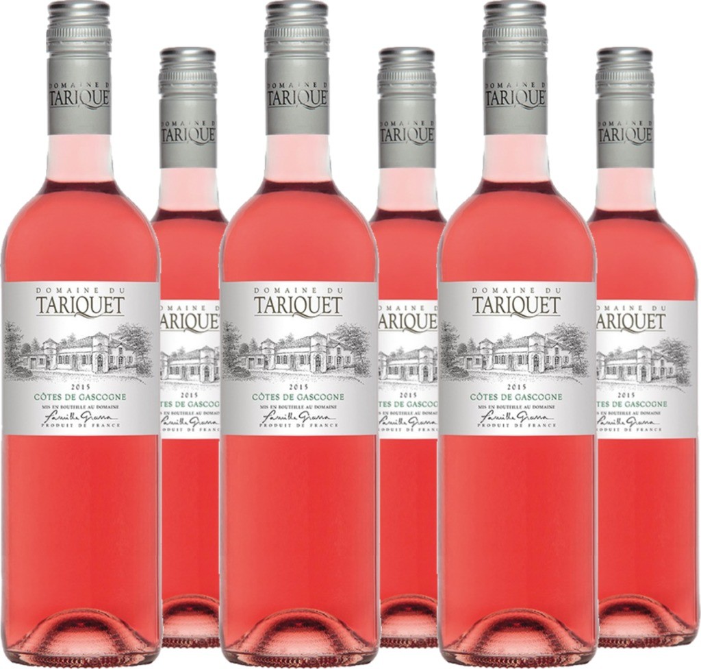 6er Vorteilspaket Domaine du Tariquet rosé Côtes de Gascogne IGP