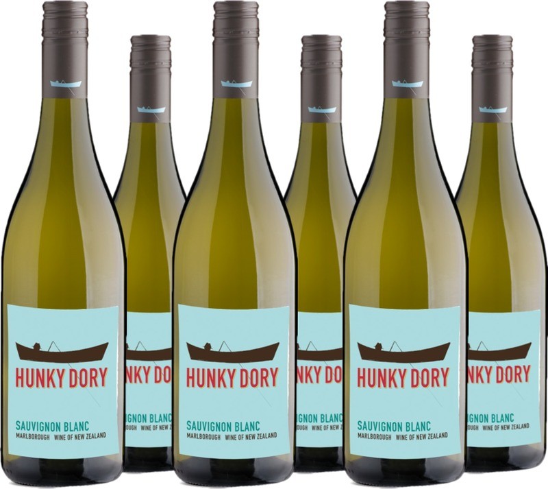 6er Vorteilspaket Hunky Dory Sauvignon Blanc Marlborough