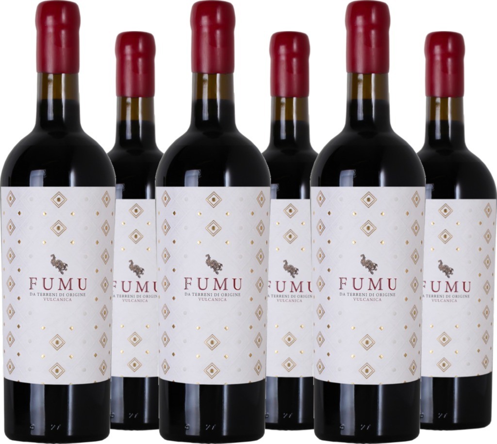 6er Vorteilspaket Fumu Rosso Terre Siciliane IGT