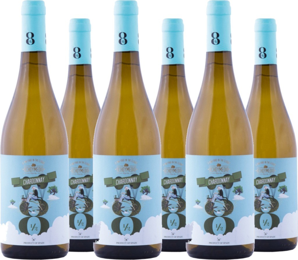 6er Vorteilspaket Ocho y Medio Chardonnay Tierra de Castilla IGP