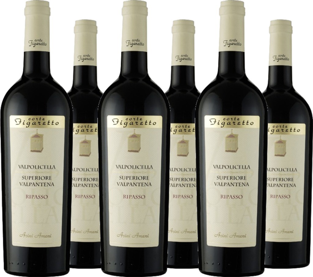 6er Vorteilspaket Ripasso Valpolicella Superiore Valpantena DOC Corte Figaretto