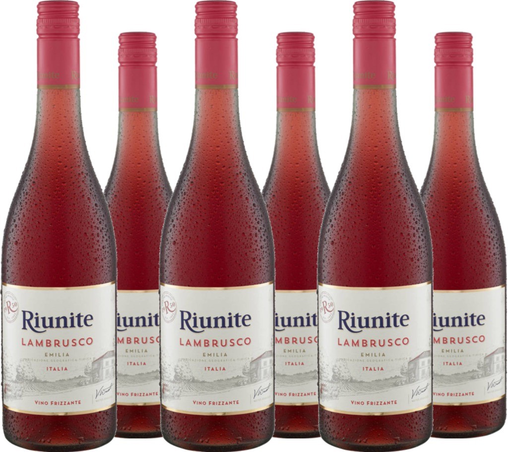 6er Vorteilspaket Riunite Lambrusco Emilia IGT Rosato