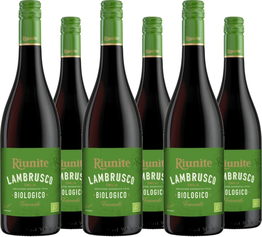 6er Vorteilspaket Riunite Lambrusco Rosso