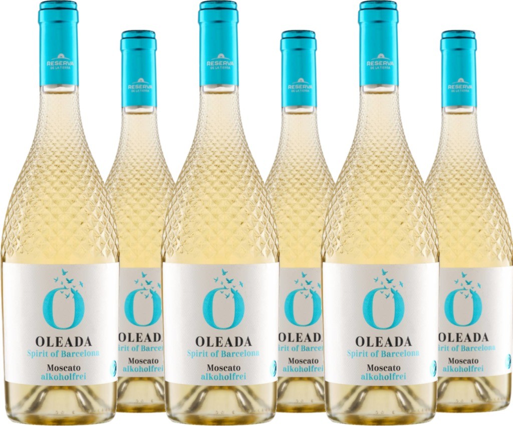 Oleada Moscato Vorteilspaket Barcelona 6er Alkoholfrei,