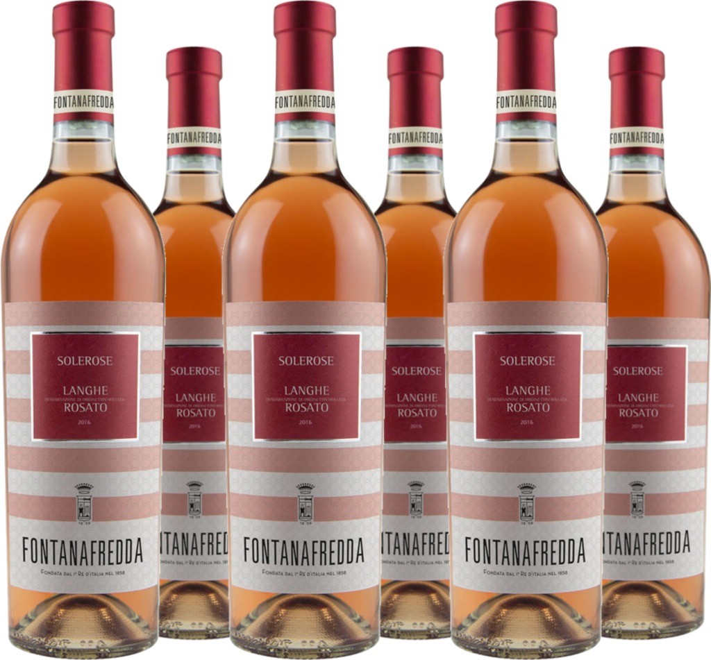 6er Vorteilspaket Solerose Langhe DOC Rosato