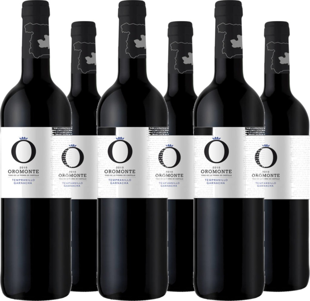 6er Vorteilspaket Oromonte Tempranillo Garnacha halbtrocken