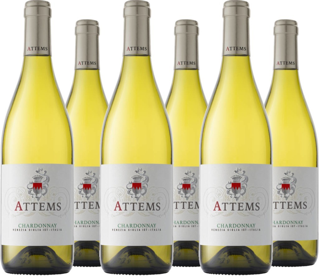 6er Vorteilspaket Attems Chardonnay Venezia Giulia IGT