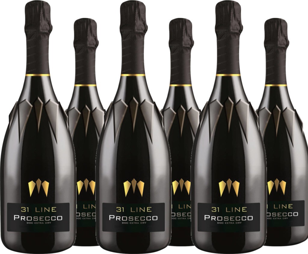 6er Vorteilspaket Prosecco Spumante DOC Extra Dry Millesimato