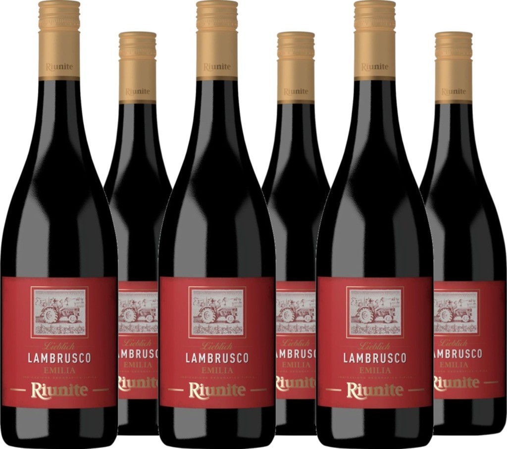 6er Vorteilspaket Lambrusco Dolcezza Rosso Emilia IGT