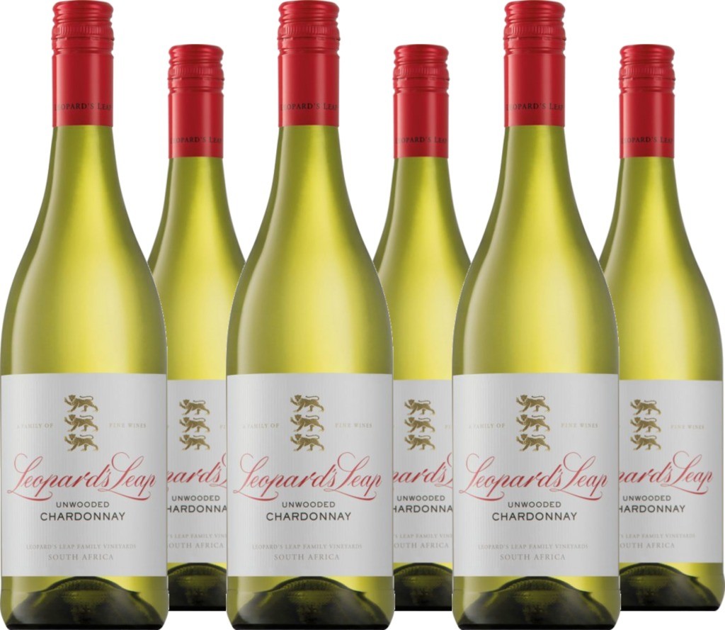 6er Vorteilspaket Leopards Leap Unwooded Chardonnay