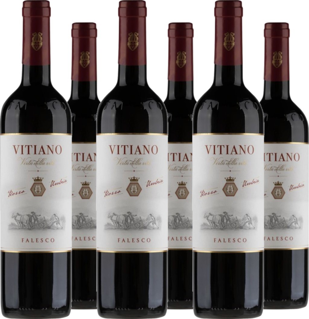 6er Vorteilspaket Vitiano Rosso Umbria IGP