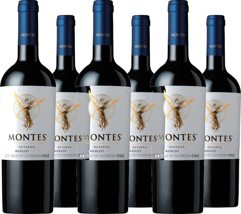 6er Vorteilspaket Montes Reserva Merlot