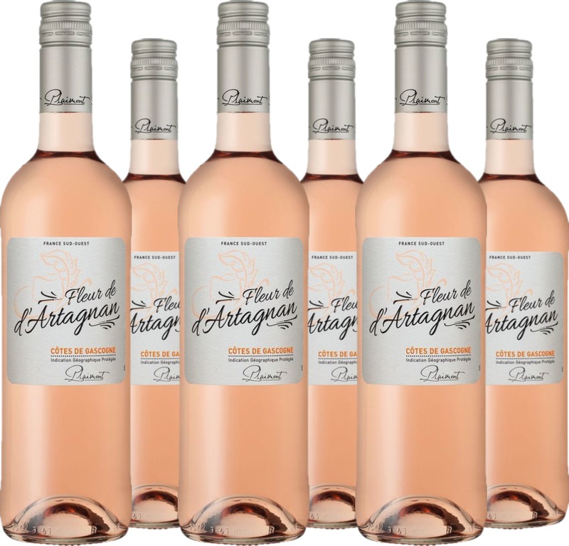 6er Vorteilspaket Fleur de d'Artagnan Rosé