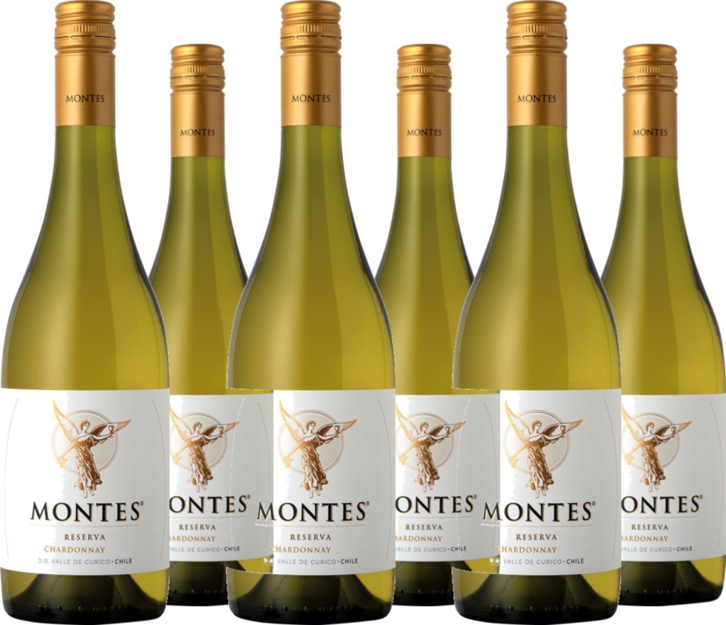 6er Vorteilspaket Montes Reserva Chardonnay