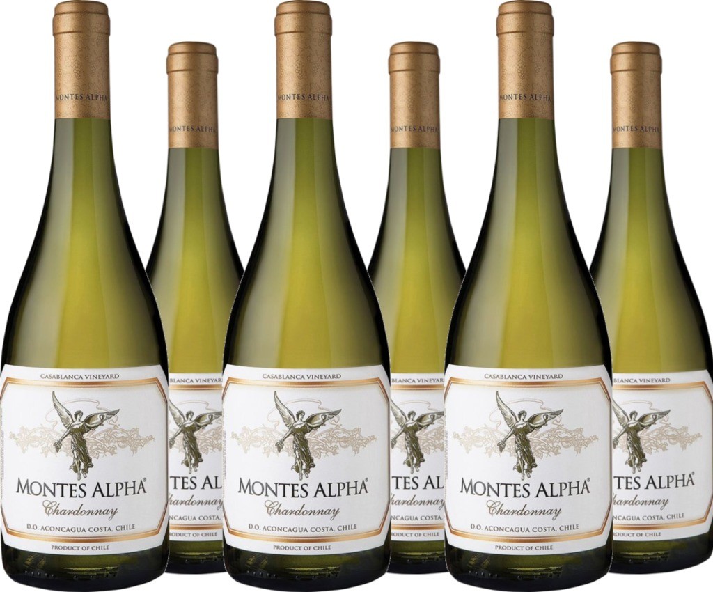 6er Vorteilspaket Montes Alpha Chardonnay