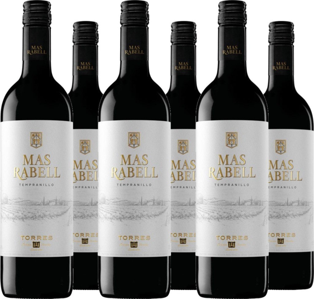 6er Vorteilspaket Mas Rabell Tempranillo