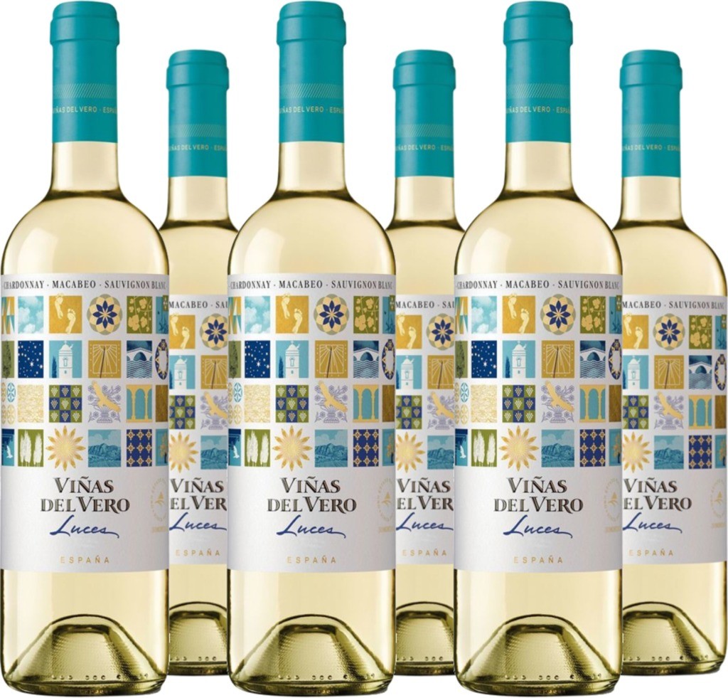 6er Vorteilspaket Vinas del Vero Luces Blanco
