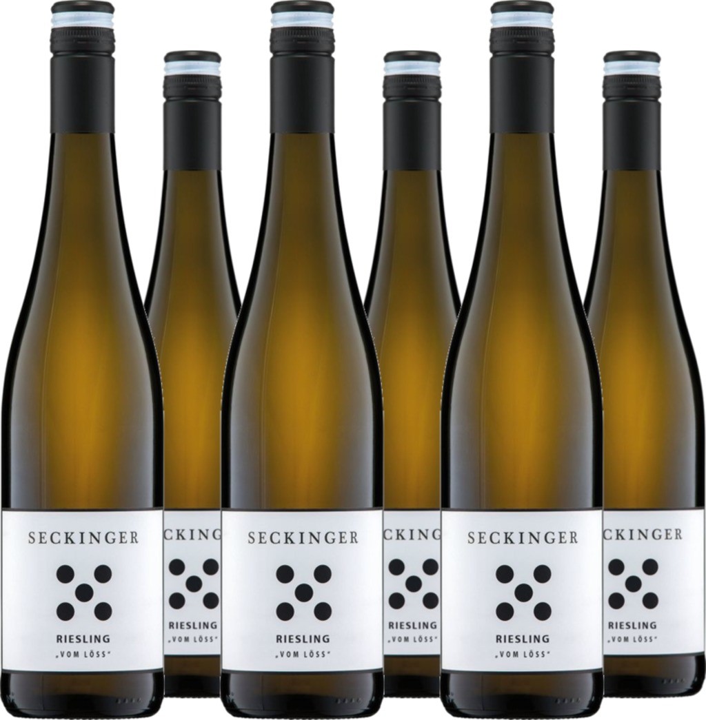 6er Vorteilspaket Riesling QbA trocken vom Löss