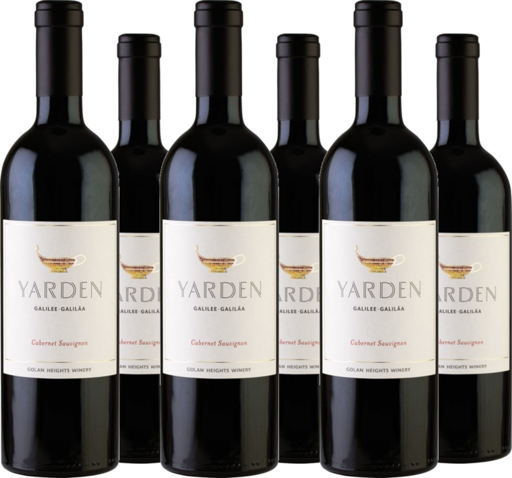 6er Vorteilspaket Yarden Cabernet Sauvignon Galilee-Galiläa