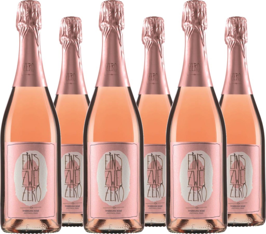 6er Vorteilspaket Leitz EINS-ZWEI-ZERO Sparkling Rosé trocken