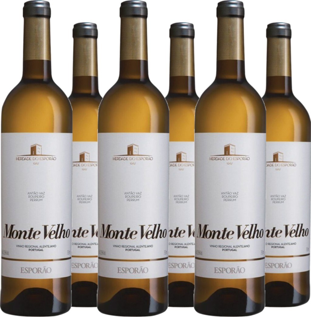 6er Vorteilspaket Monte Velho Branco Vinho Regional Alentejo