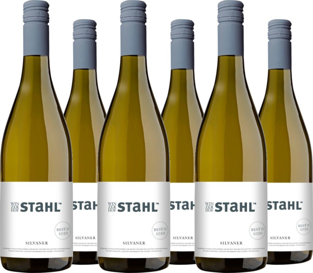 6er Vorteilspaket Stahl Best of Silvaner