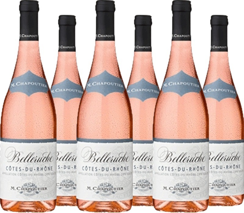 6er Vorteilspaket Belleruche rosé Côtes-du-Rhône AOP