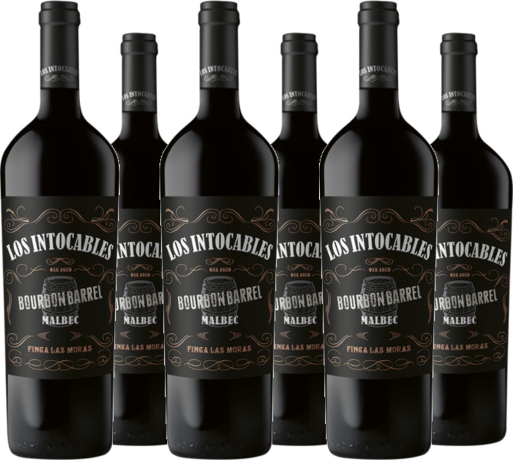 6er Vorteilspaket Finca Las Moras Los Intocables Black Malbec