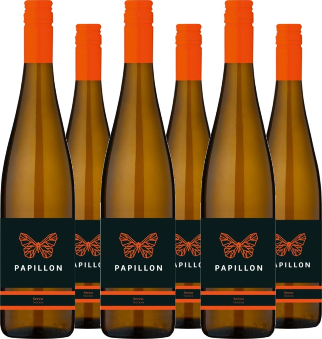 6er Vorteilspaket Papillon Secco