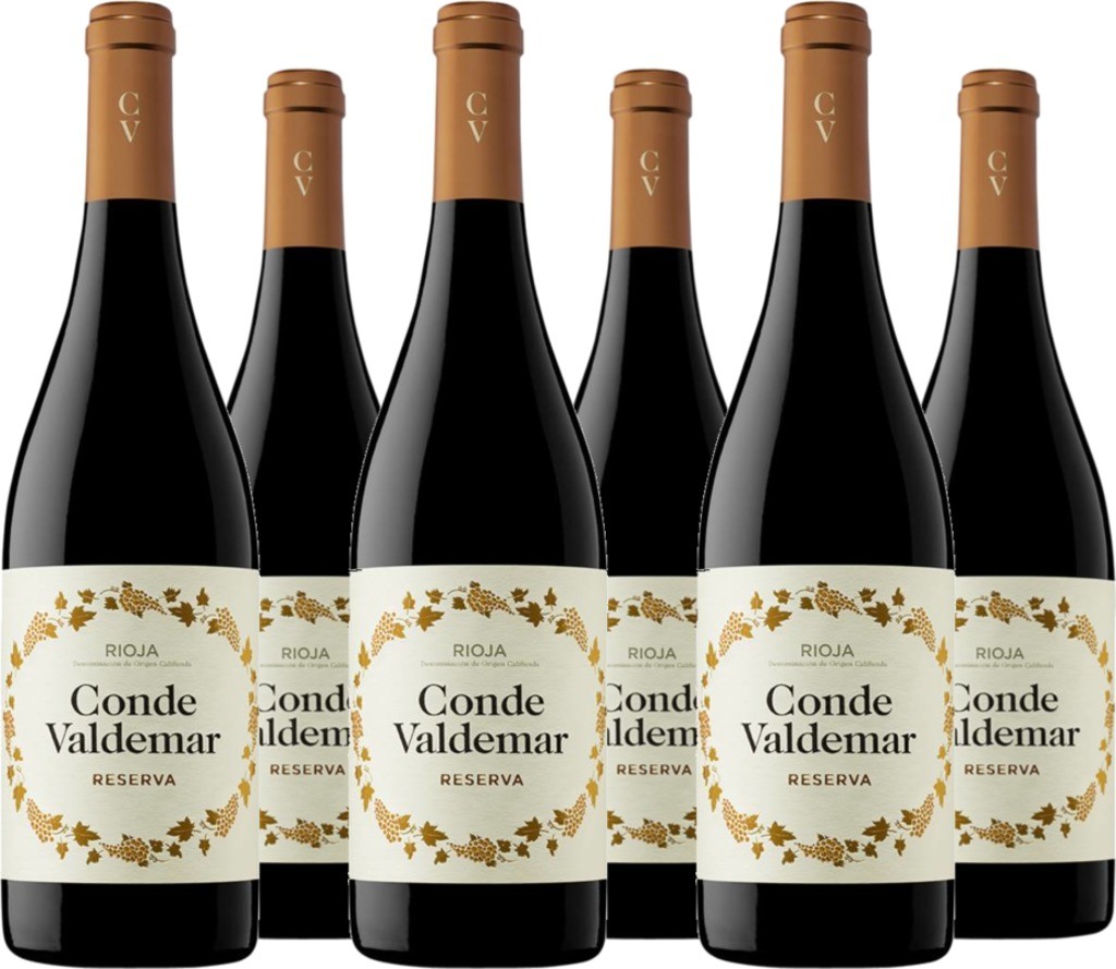 6er Vorteilspaket Conde Valdemar Reserva Rioja DOCa