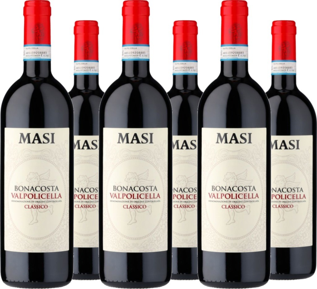 6er Vorteilspaket Masi Bonacosta Valpolicella Classico