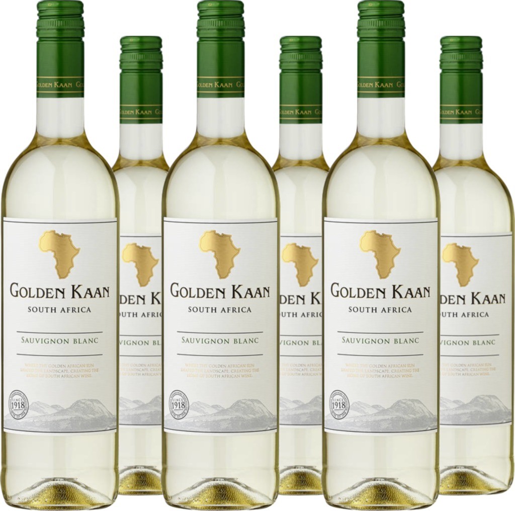 6er Vorteilspaket Golden Kaan Sauvignon Blanc Western Cape
