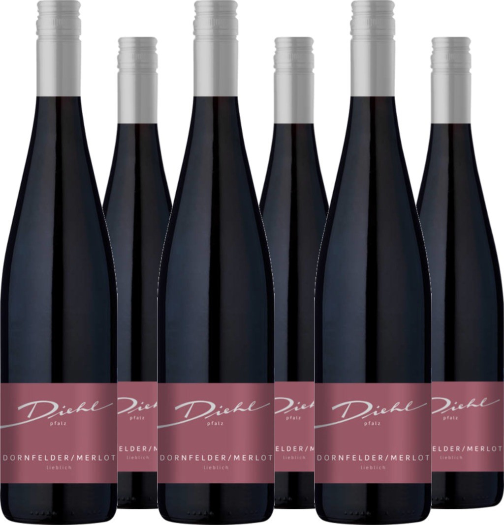 6er Vorteilspaket Diehl Cuvée Rot