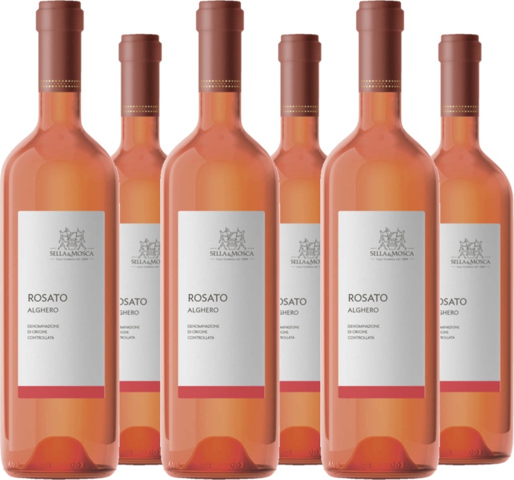 6er Vorteilspaket Rosato Alghero DOC