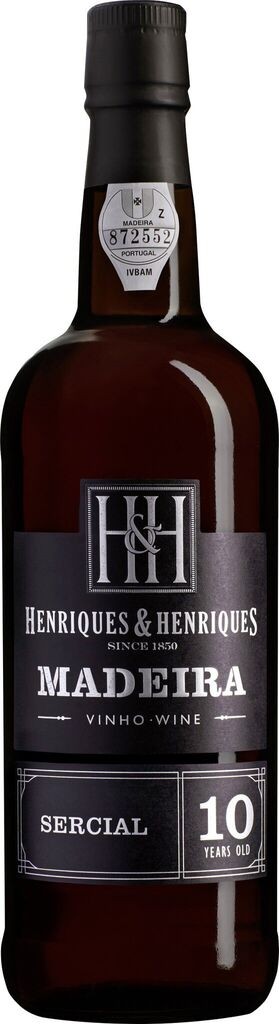 Sercial Aged 10 years 20% vol Finest Dry Madeira Henriques & Henriques Madeira