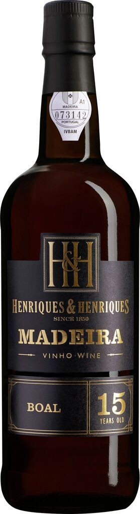 Bual Aged 15 years 20% vol Finest Medium Rich Madeira Henriques & Henriques Madeira