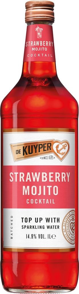 Strawberry Mojito Cocktail  De Kuyper 